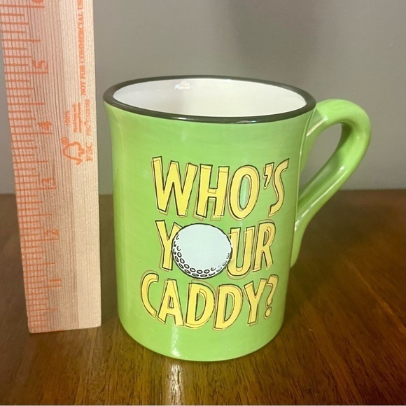 Golf mug. “Who’s your Caddy” - Picture 9 of 9